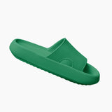Men's Cushion Slides - Cloud Slides Emerald Green