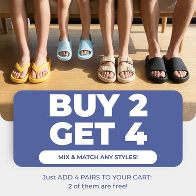 Cloud Sharks - Cushioned Slides