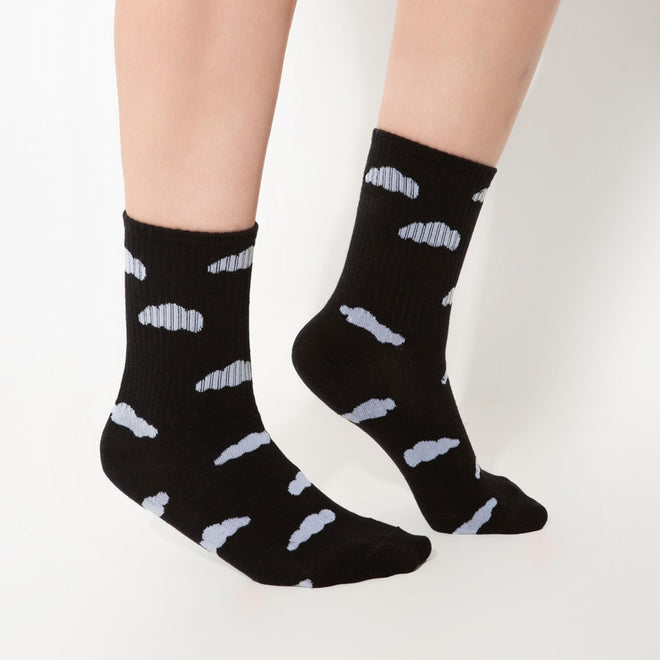 Cloud Slides - 3 Pairs Socks