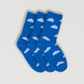 Cloud Slides - 3 Pairs Socks