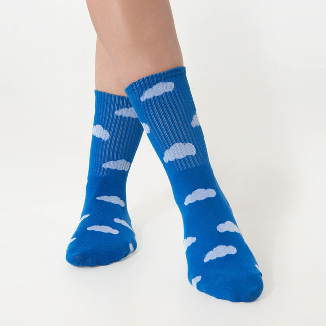 Cloud Slides - 3 Pairs Socks