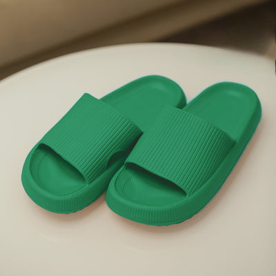 Cloud Slides - Emerald Green