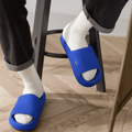 Mens Cushion Slides - Cloud Slides Royal Blue